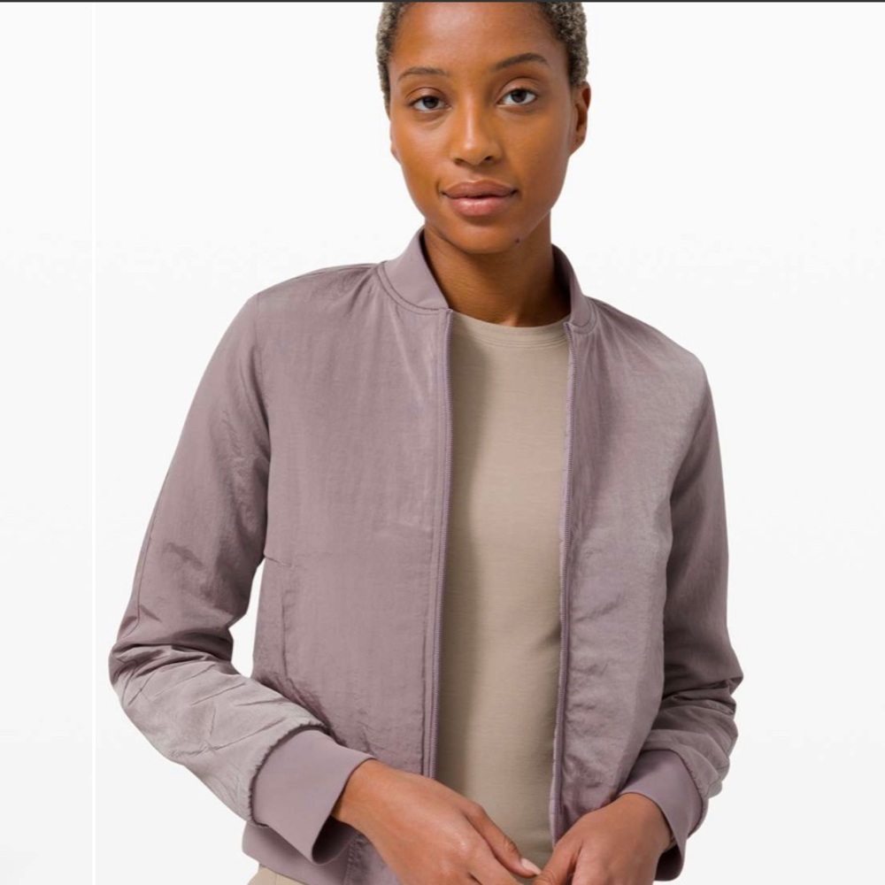Lululemon Serene Travels Reversible Bomber Jacket